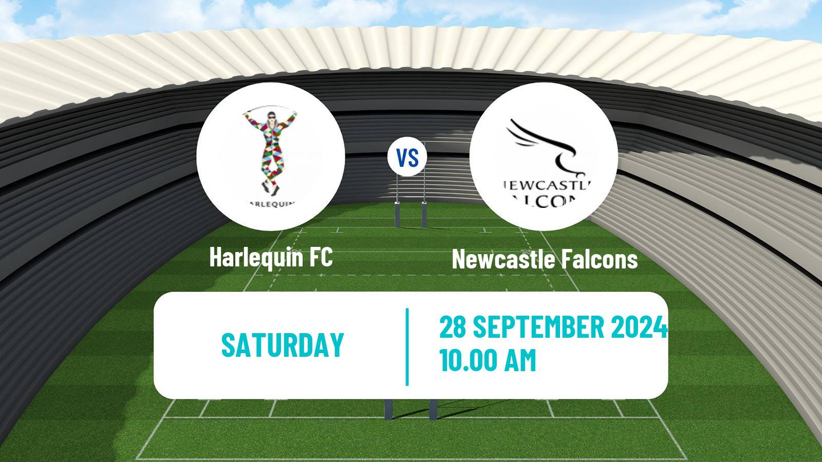 Rugby union English Premiership Rugby Harlequins - Newcastle Falcons