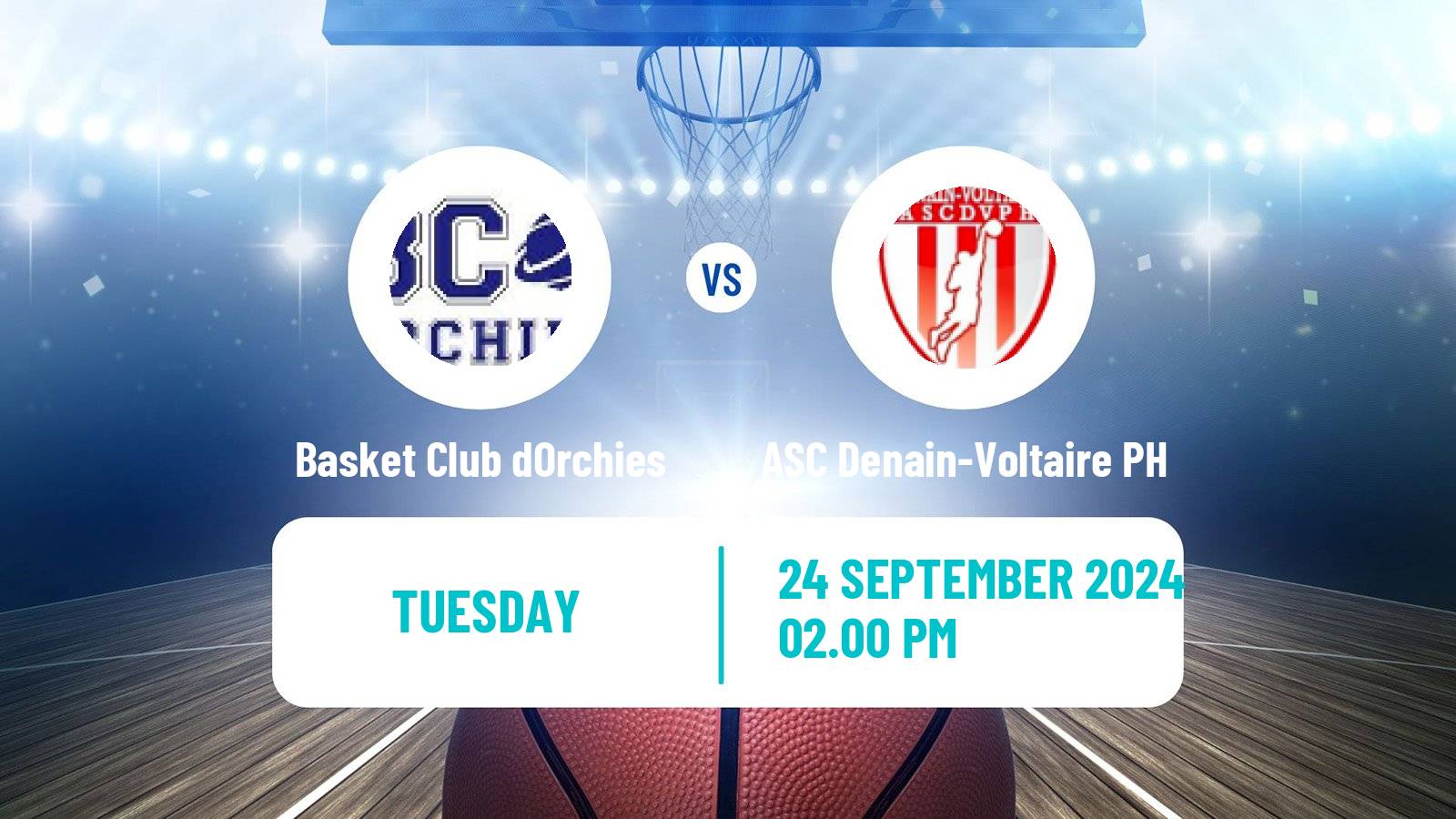 Basketball French Cup Basketball Basket Club dOrchies - ASC Denain-Voltaire PH