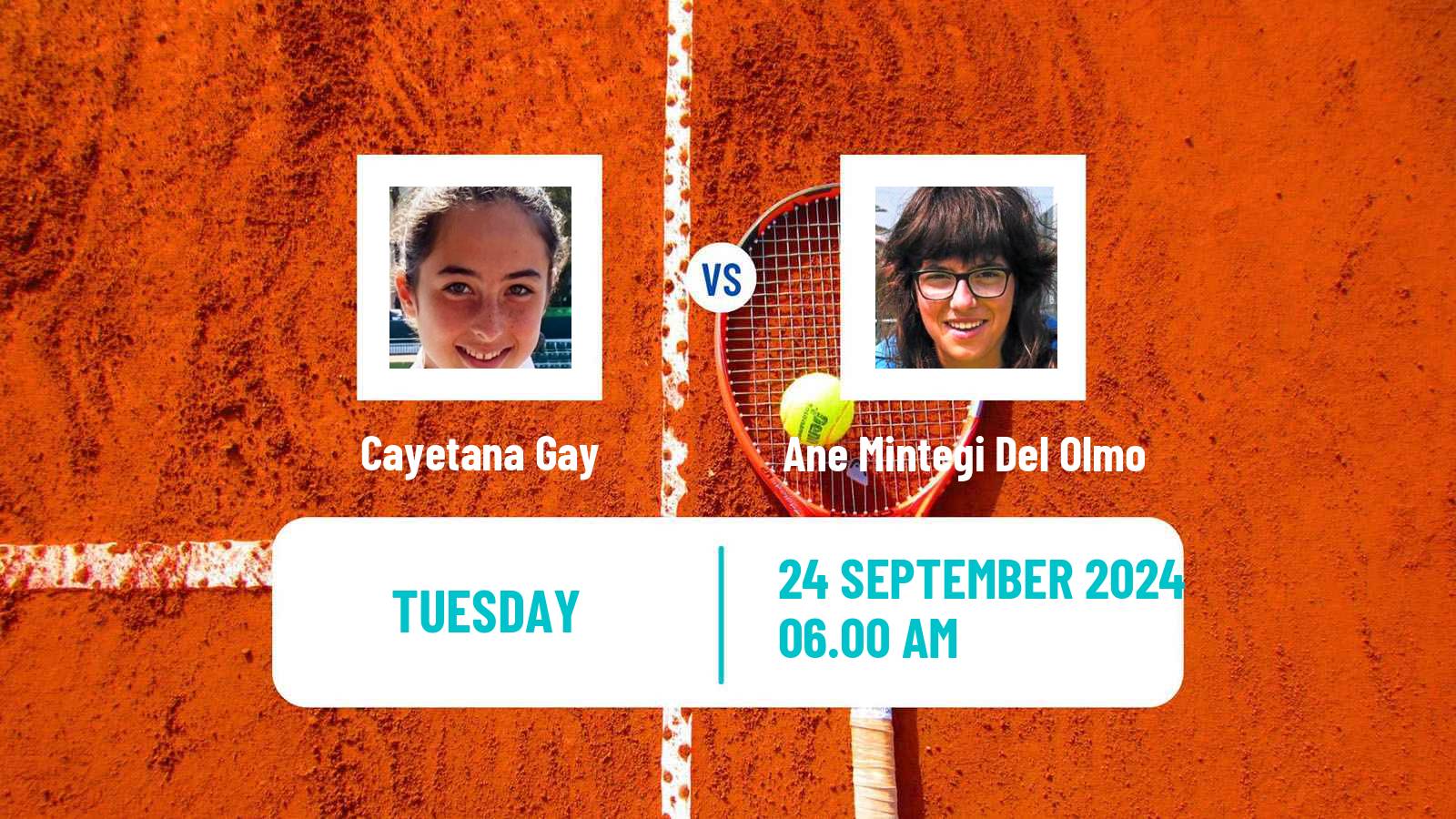 Tennis ITF W15 Madrid 3 Women Cayetana Gay - Ane Mintegi Del Olmo