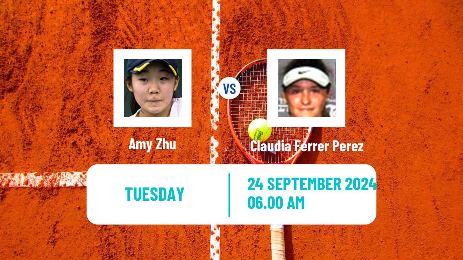 Tennis ITF W15 Madrid 3 Women Amy Zhu - Claudia Ferrer Perez