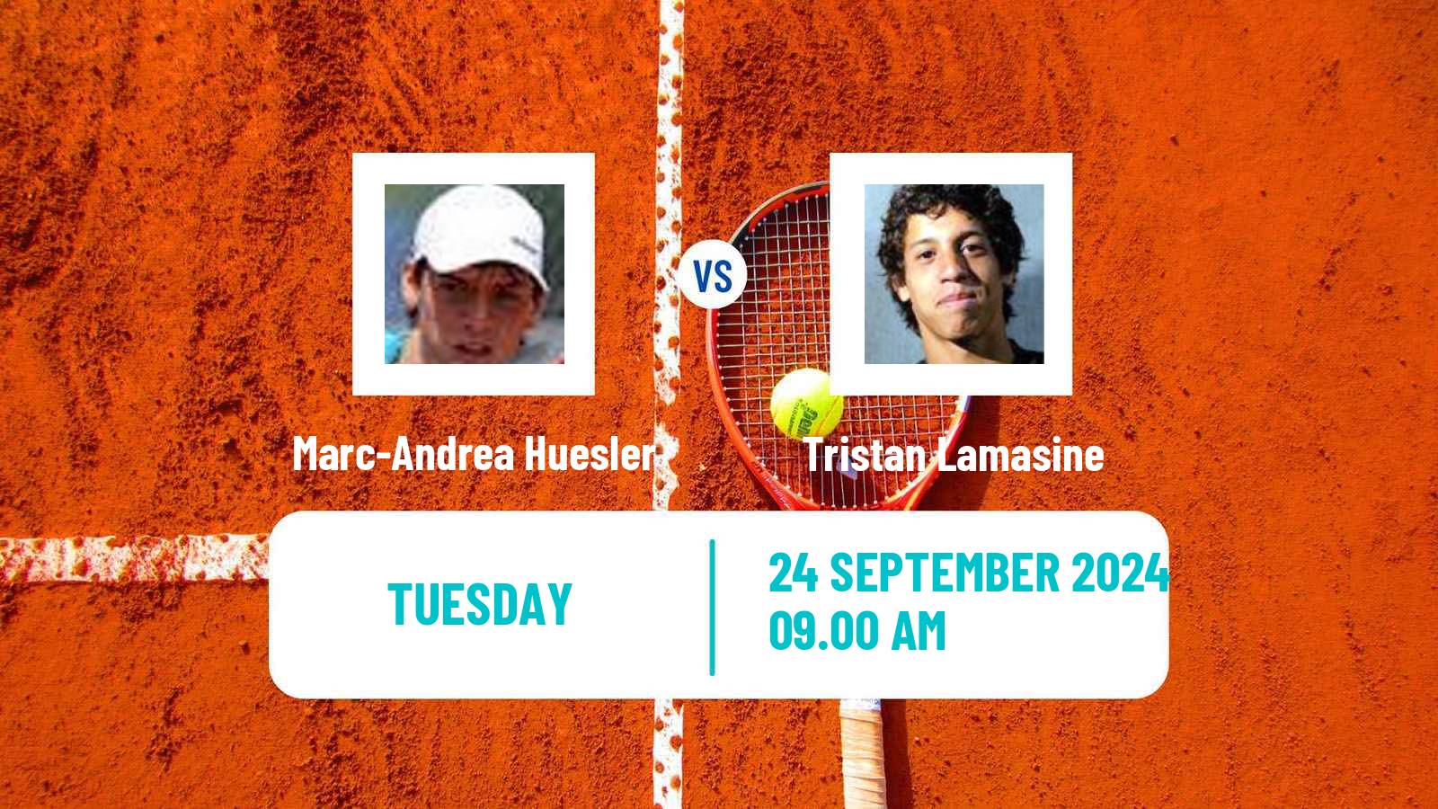 Tennis Orleans Challenger Men Marc-Andrea Huesler - Tristan Lamasine