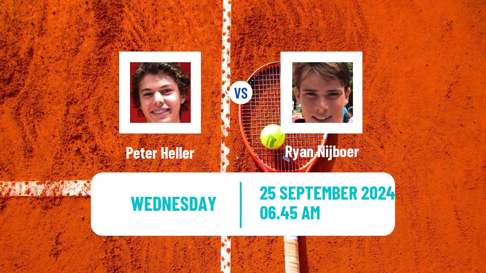 Tennis ITF M25 Sabadell 2 Men Peter Heller - Ryan Nijboer