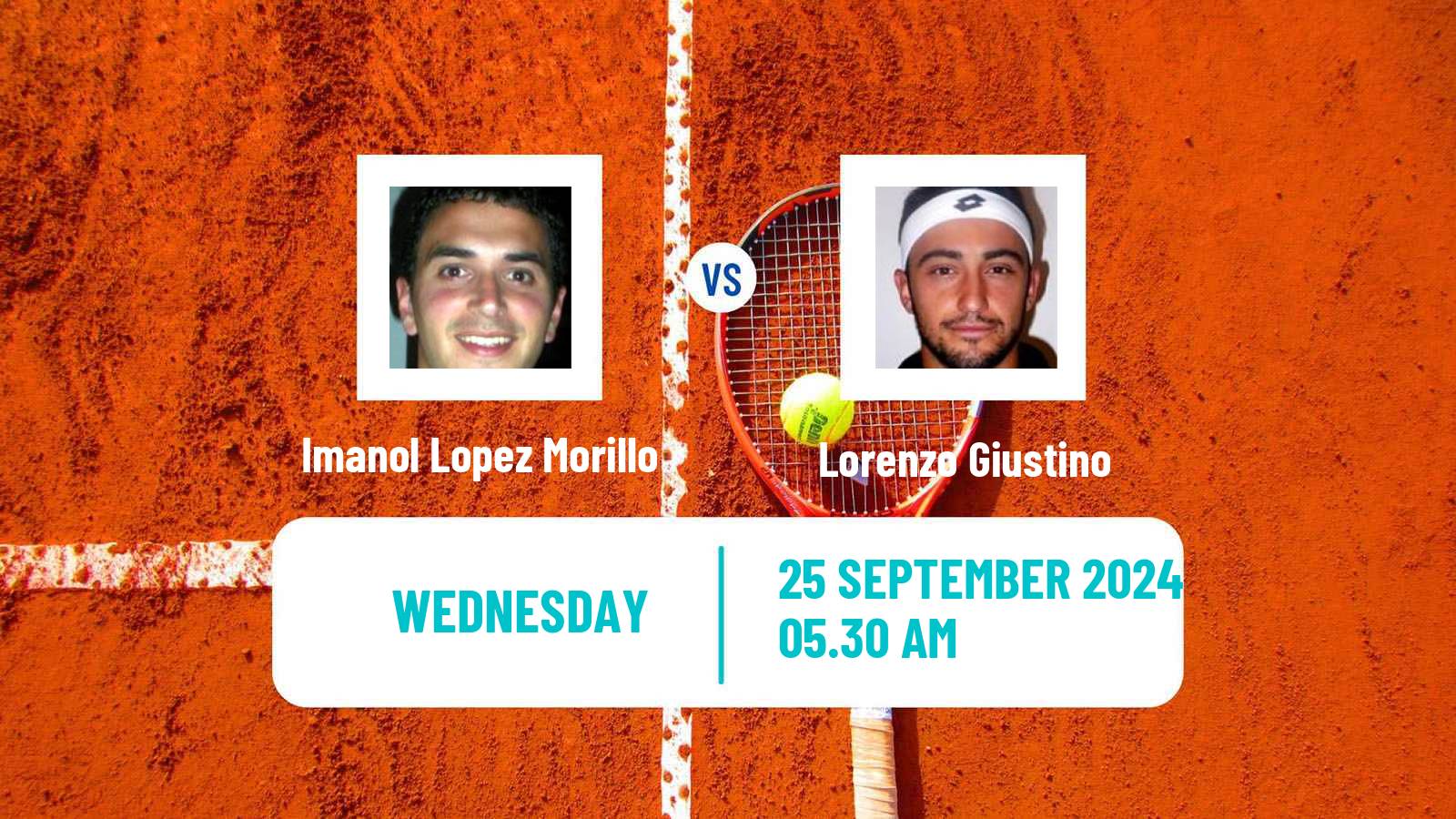 Tennis ITF M25 Sabadell 2 Men Imanol Lopez Morillo - Lorenzo Giustino