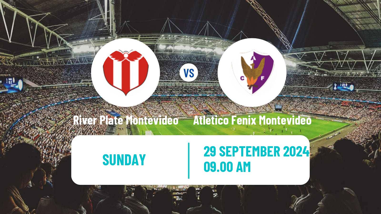 Soccer Uruguayan Primera Division River Plate Montevideo - Atletico Fenix Montevideo