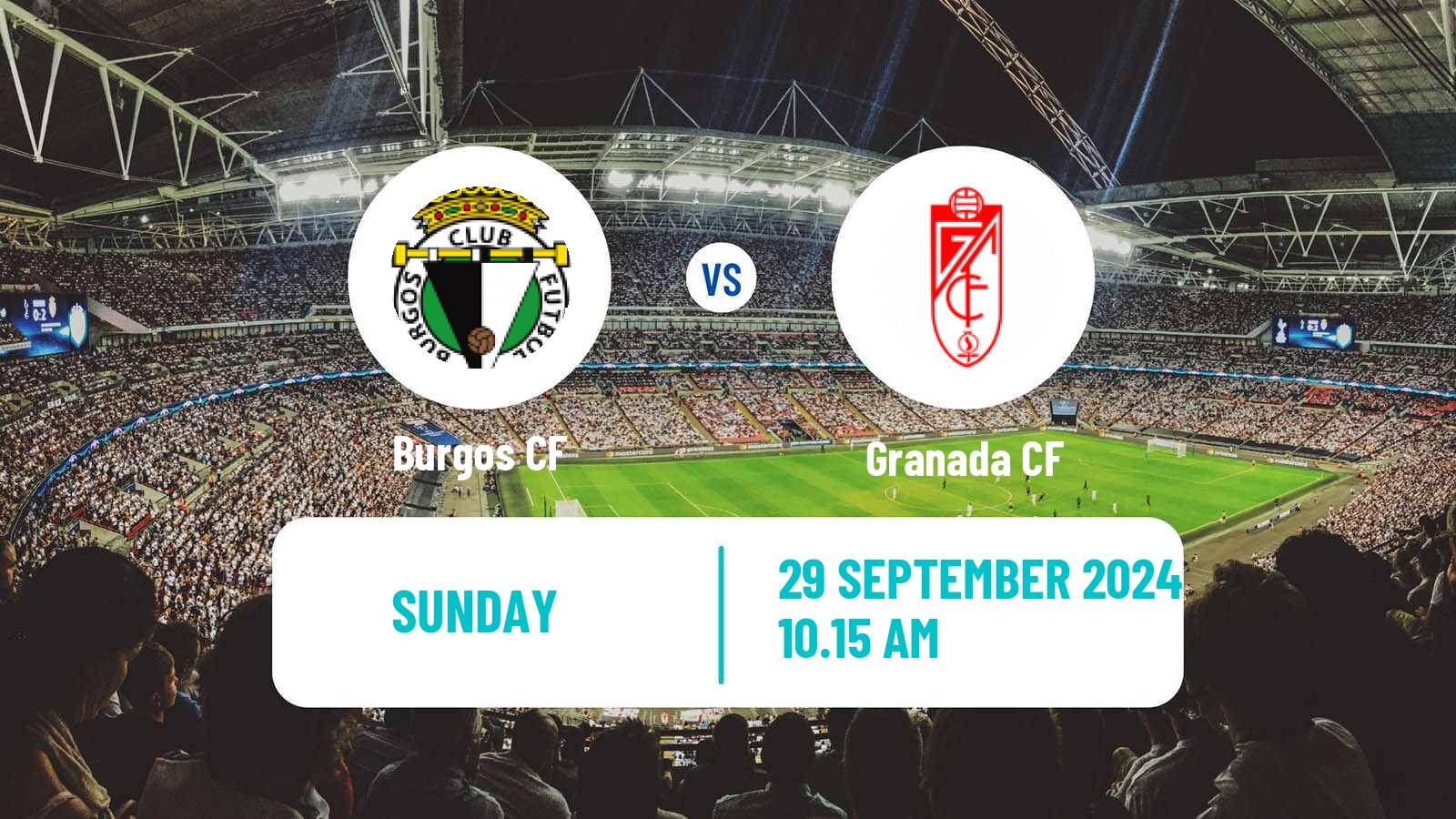 Soccer Spanish LaLiga2 Burgos - Granada