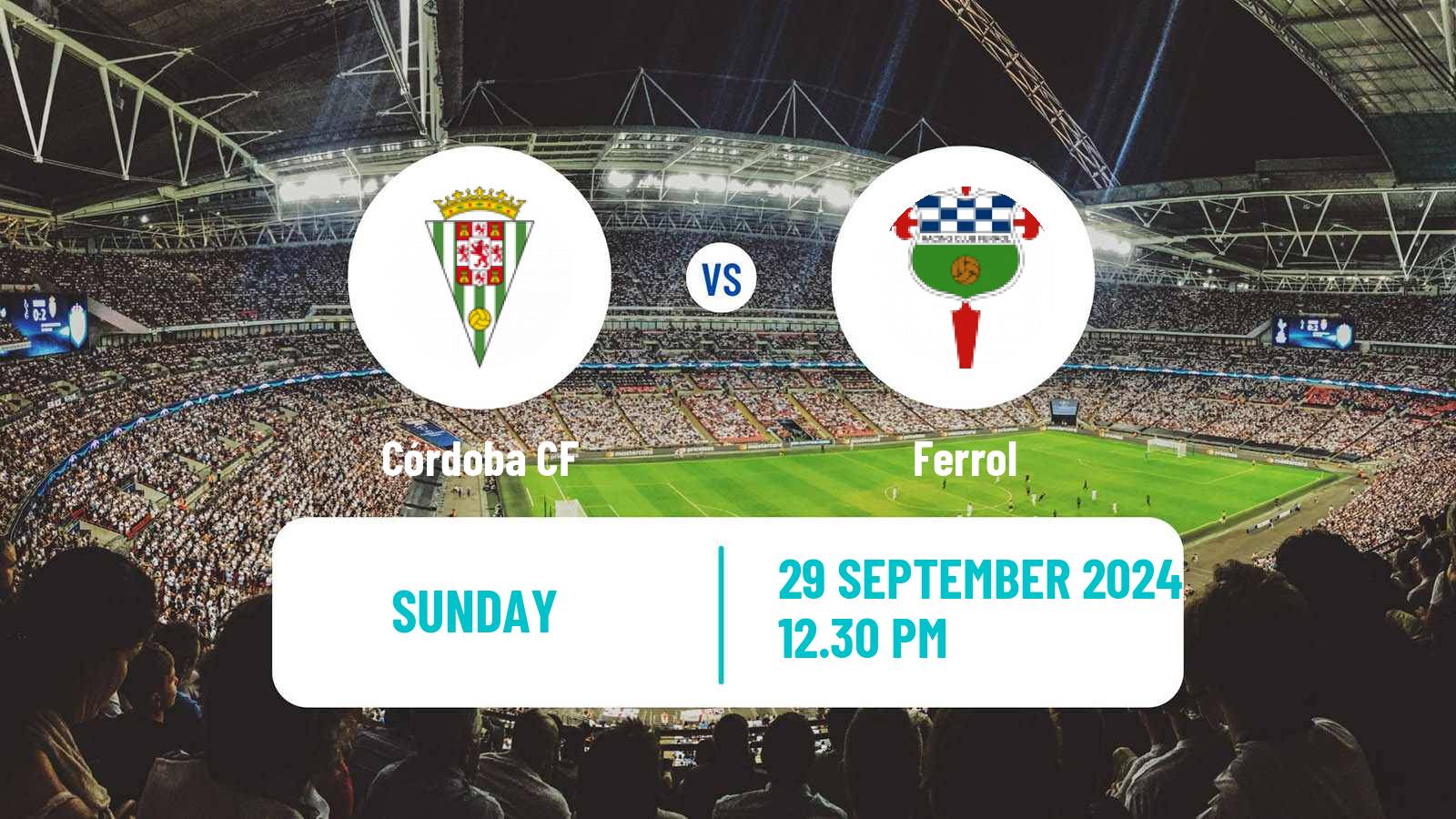 Soccer Spanish LaLiga2 Córdoba - Ferrol