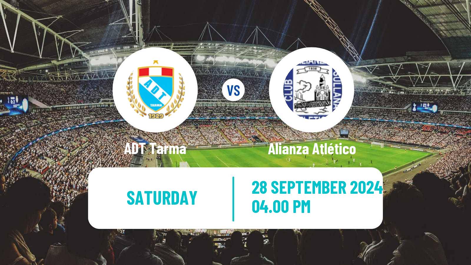 Soccer Peruvian Liga 1 ADT Tarma - Alianza Atlético