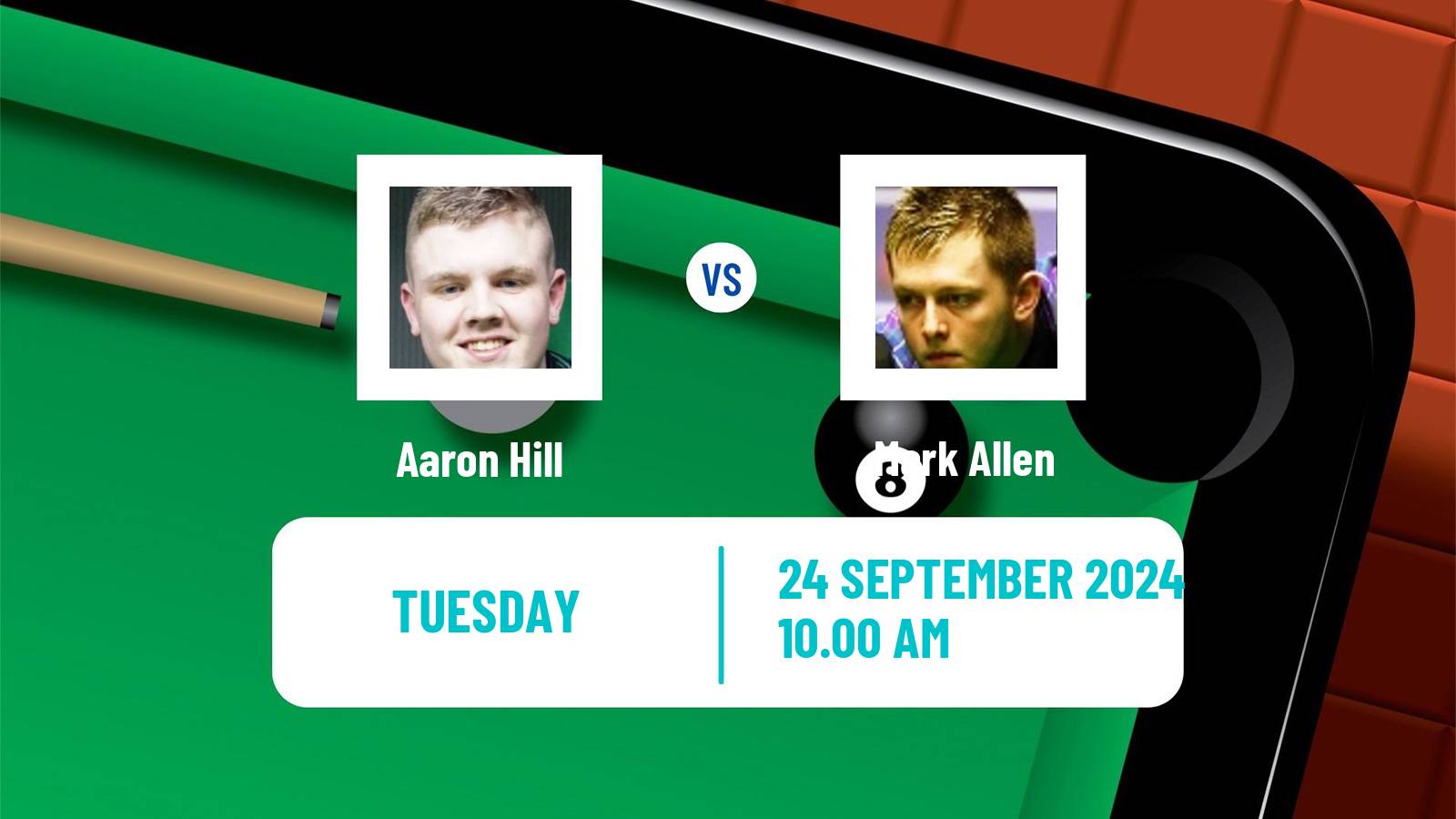 Snooker British Open Aaron Hill - Mark Allen