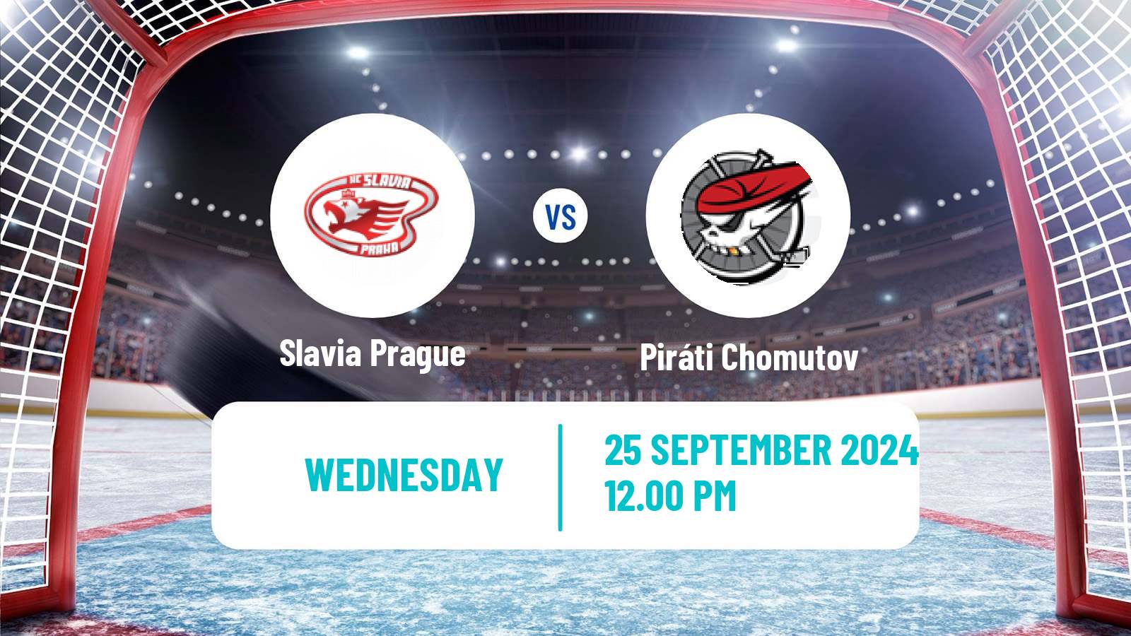 Hockey Czech Chance Liga Slavia Prague - Piráti Chomutov