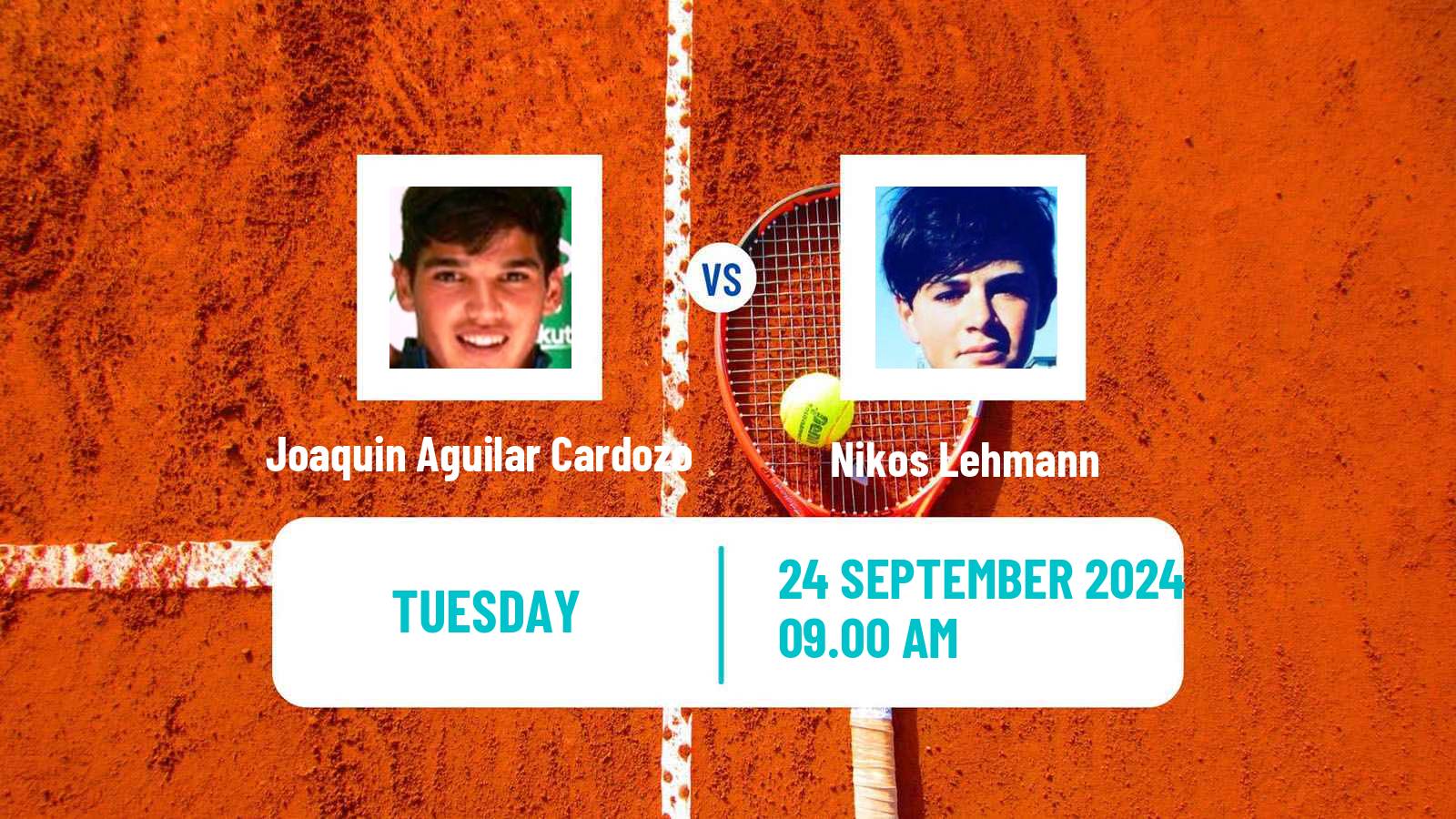 Tennis ITF M15 Asuncion 2 Men Joaquin Aguilar Cardozo - Nikos Lehmann