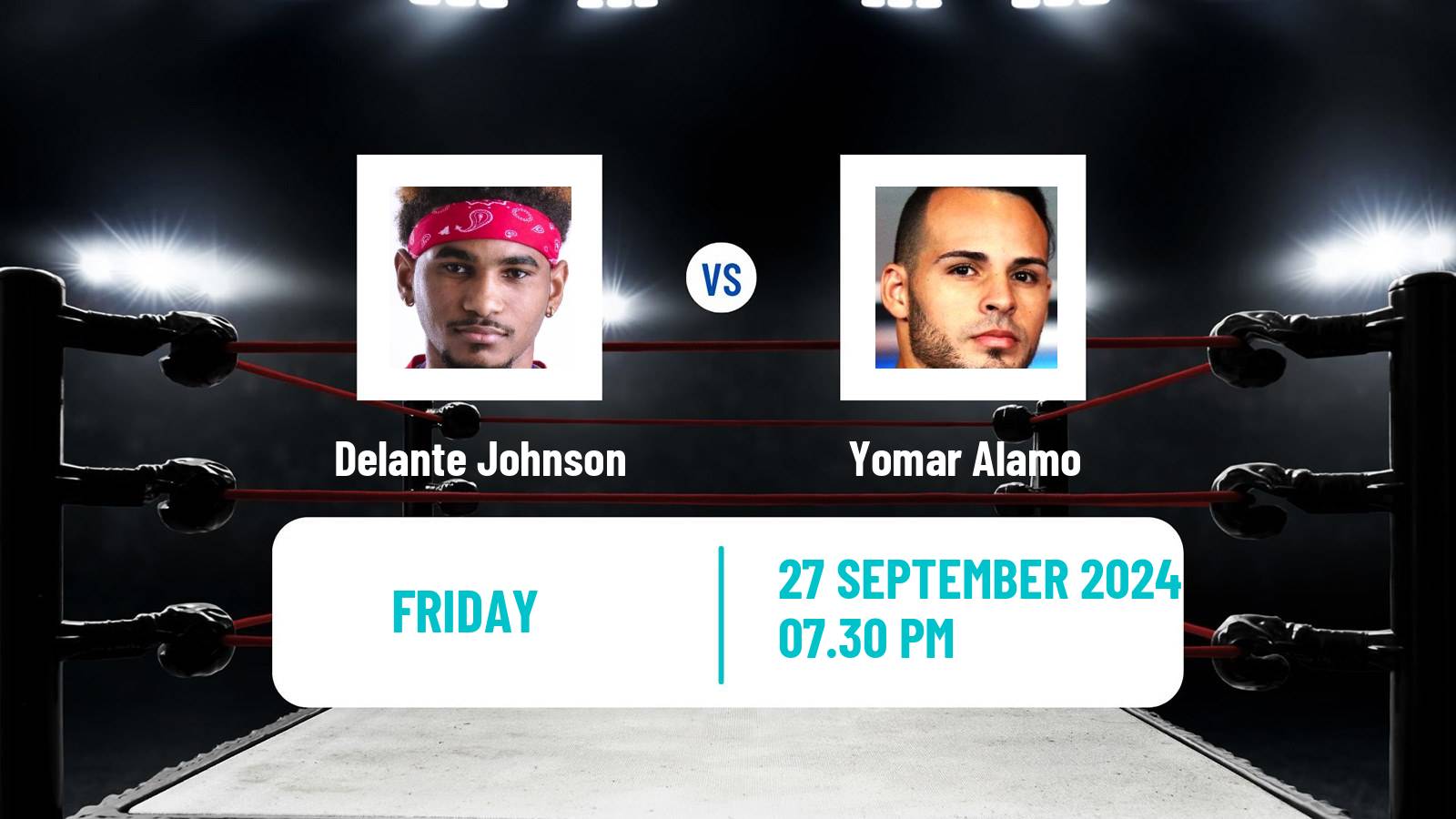 Boxing Super Lightweight Others Matches Men Delante Johnson - Yomar Alamo