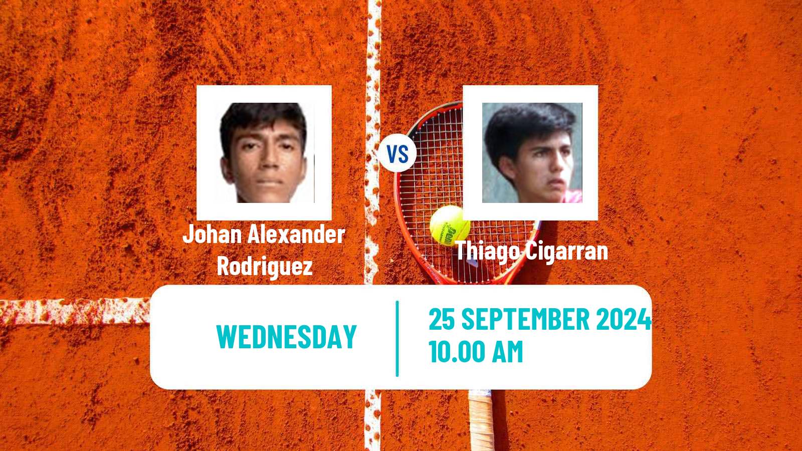 Tennis ITF M15 Asuncion 2 Men Johan Alexander Rodriguez - Thiago Cigarran