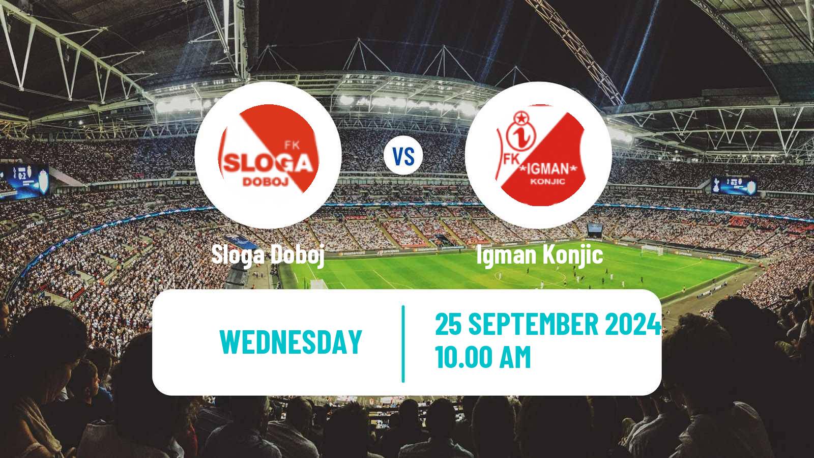 Soccer Bosnian Premier League Sloga Doboj - Igman Konjic