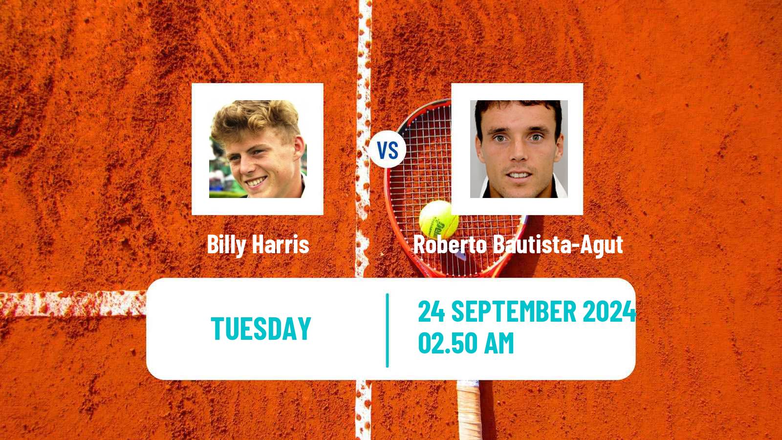 Tennis ATP Beijing Billy Harris - Roberto Bautista-Agut