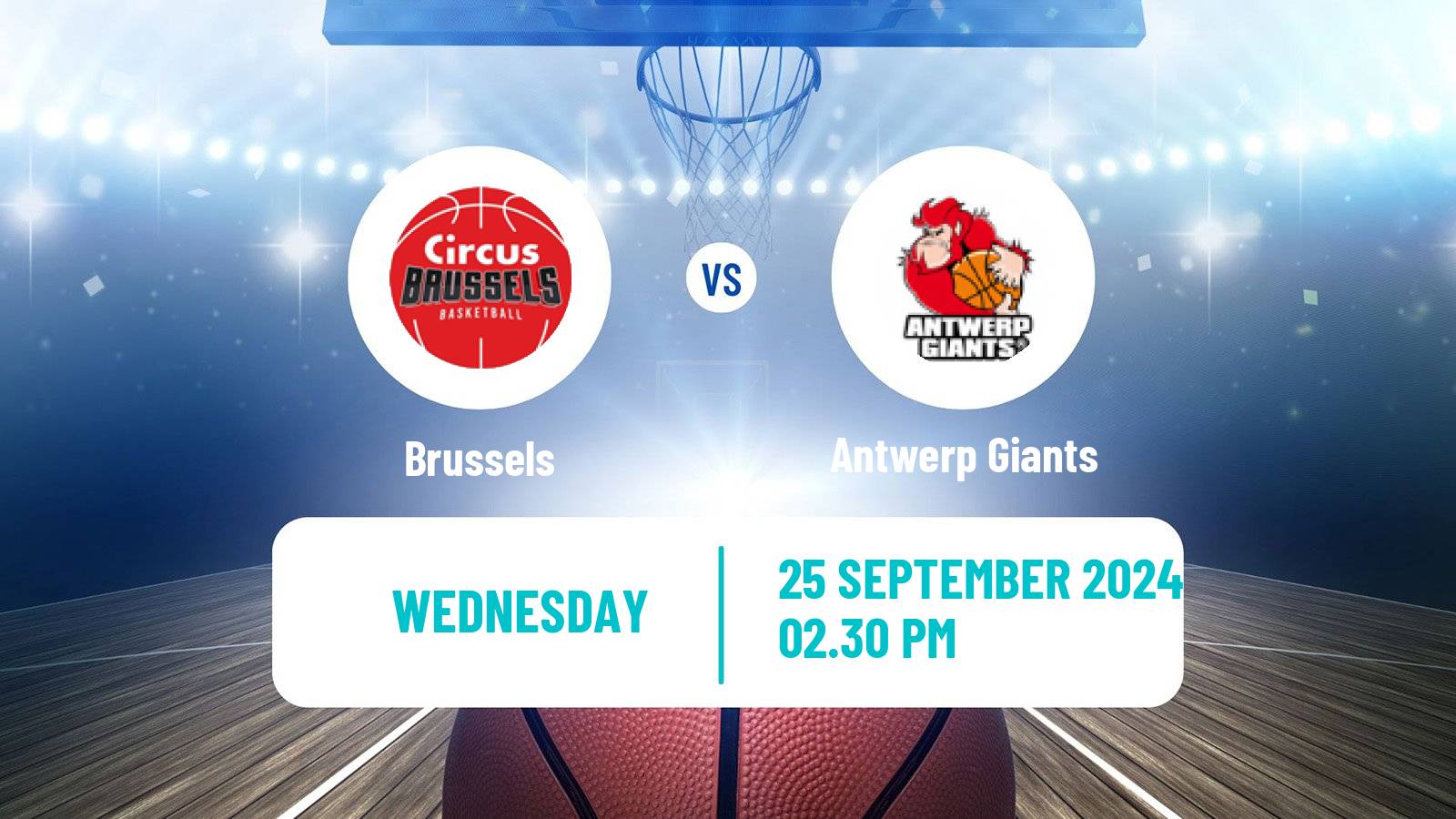 Basketball BNXT League Brussels - Antwerp Giants