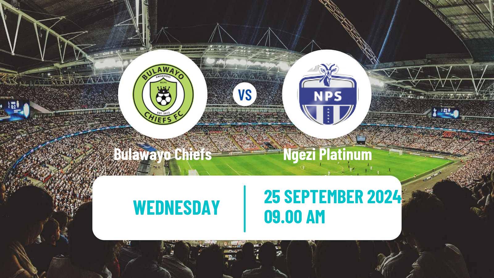 Soccer Zimbabwe Premier League Bulawayo Chiefs - Ngezi Platinum