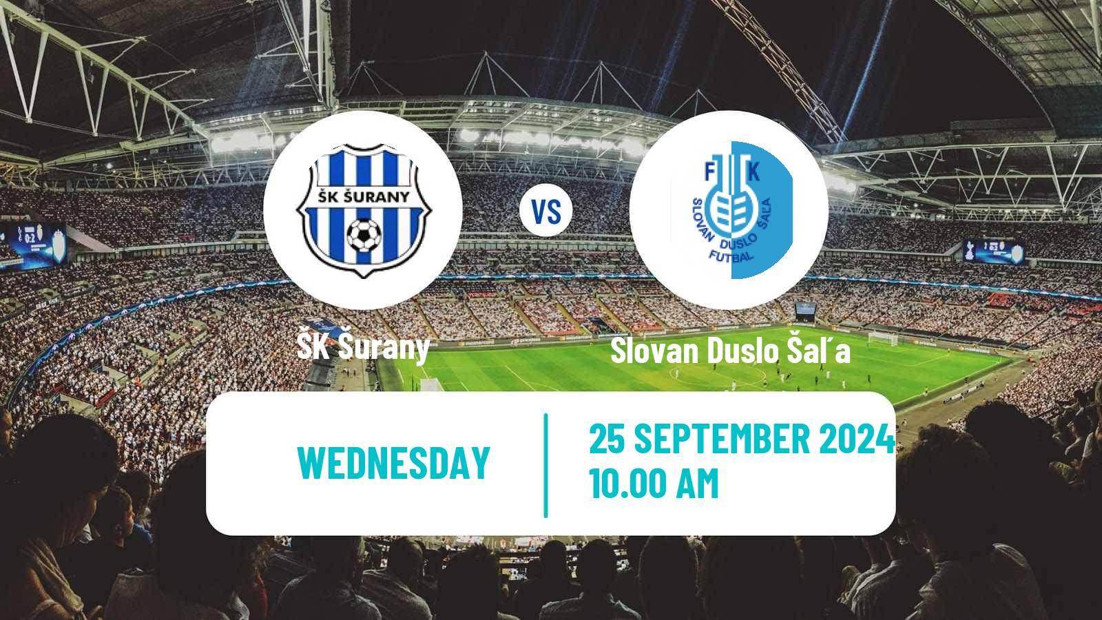 Soccer Slovak Cup Šurany - Slovan Duslo Šaľa