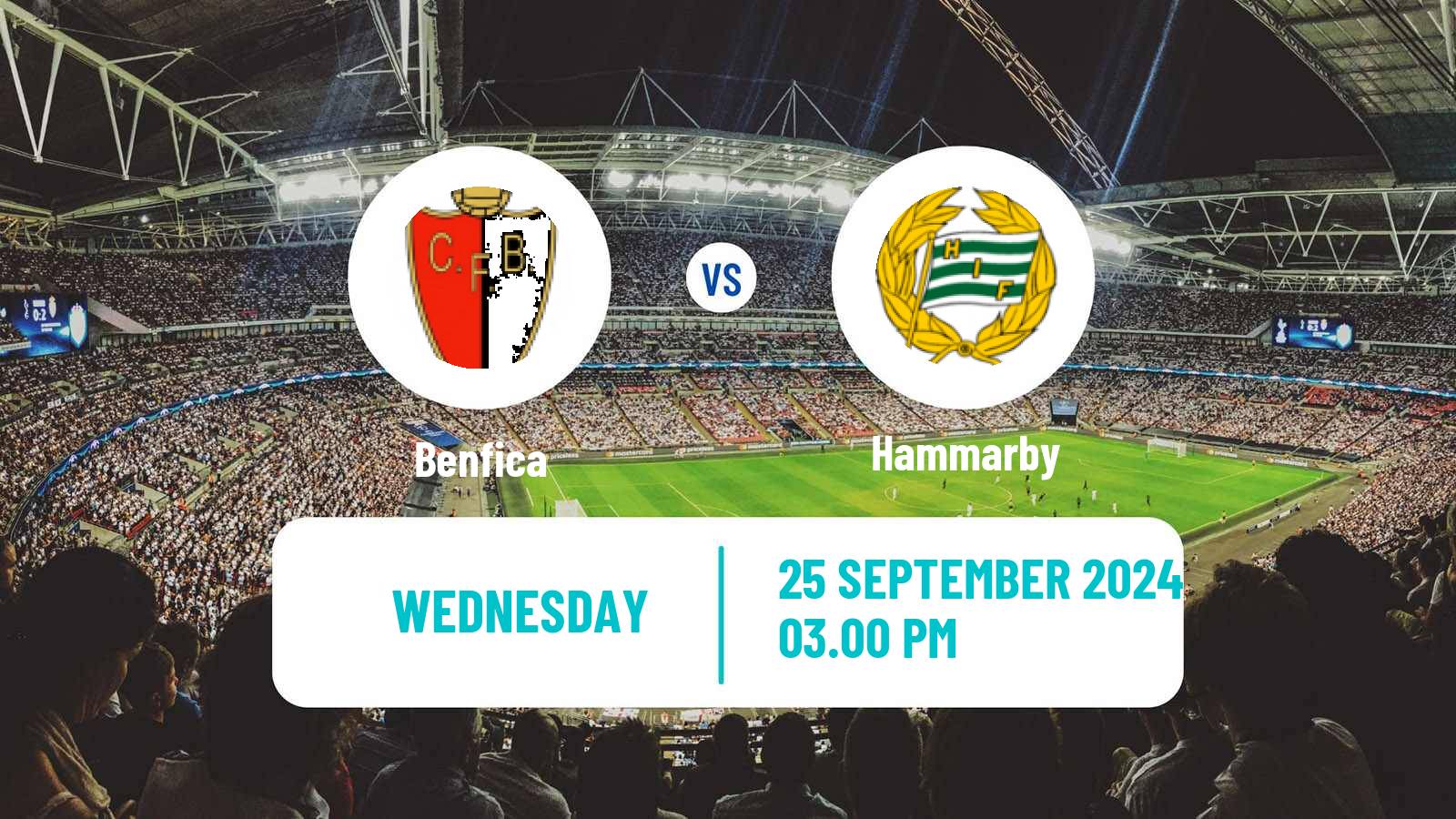 Soccer UEFA Champions League Women Benfica - Hammarby