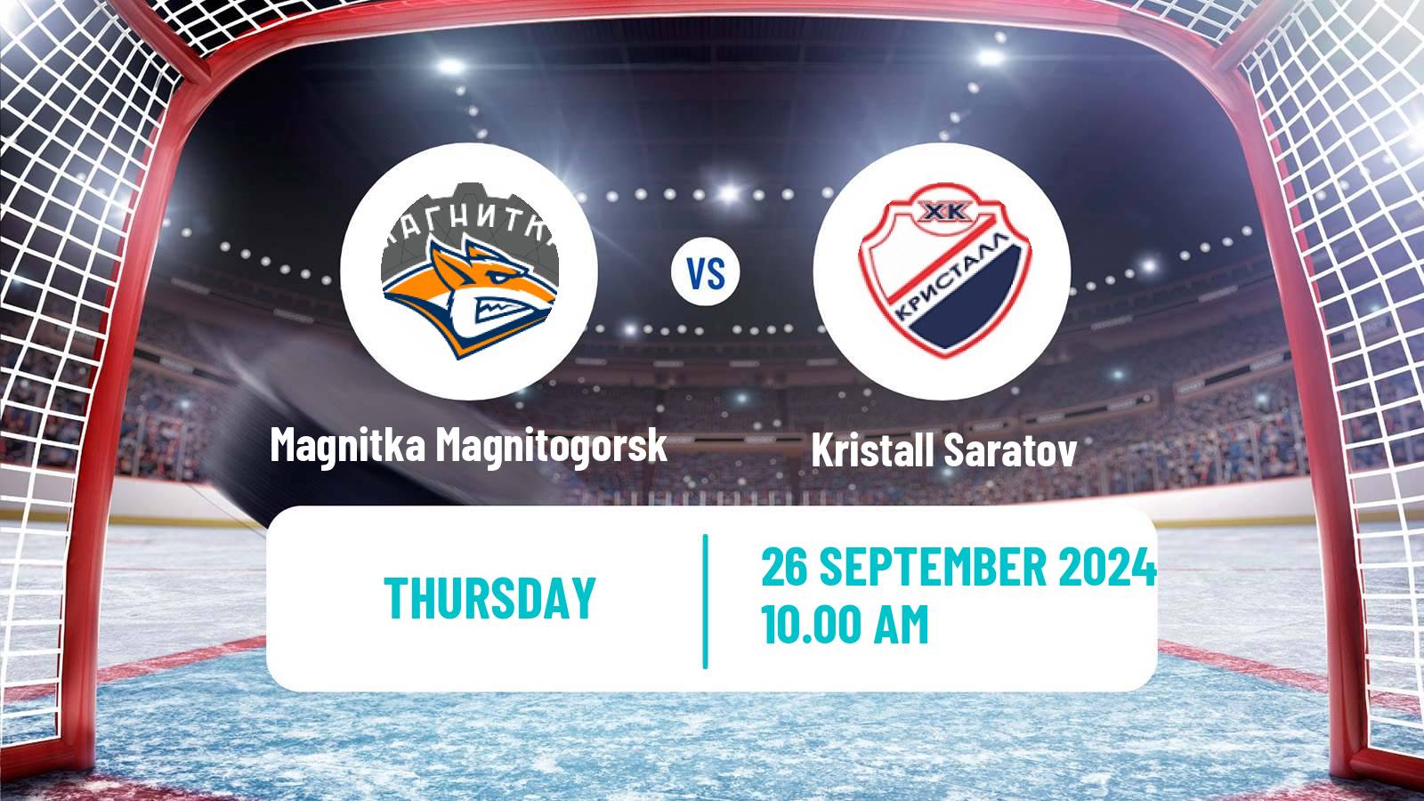 Hockey VHL Magnitka Magnitogorsk - Kristall Saratov