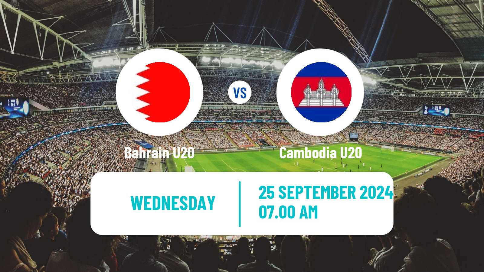 Soccer AFC Championship U20 Bahrain U20 - Cambodia U20