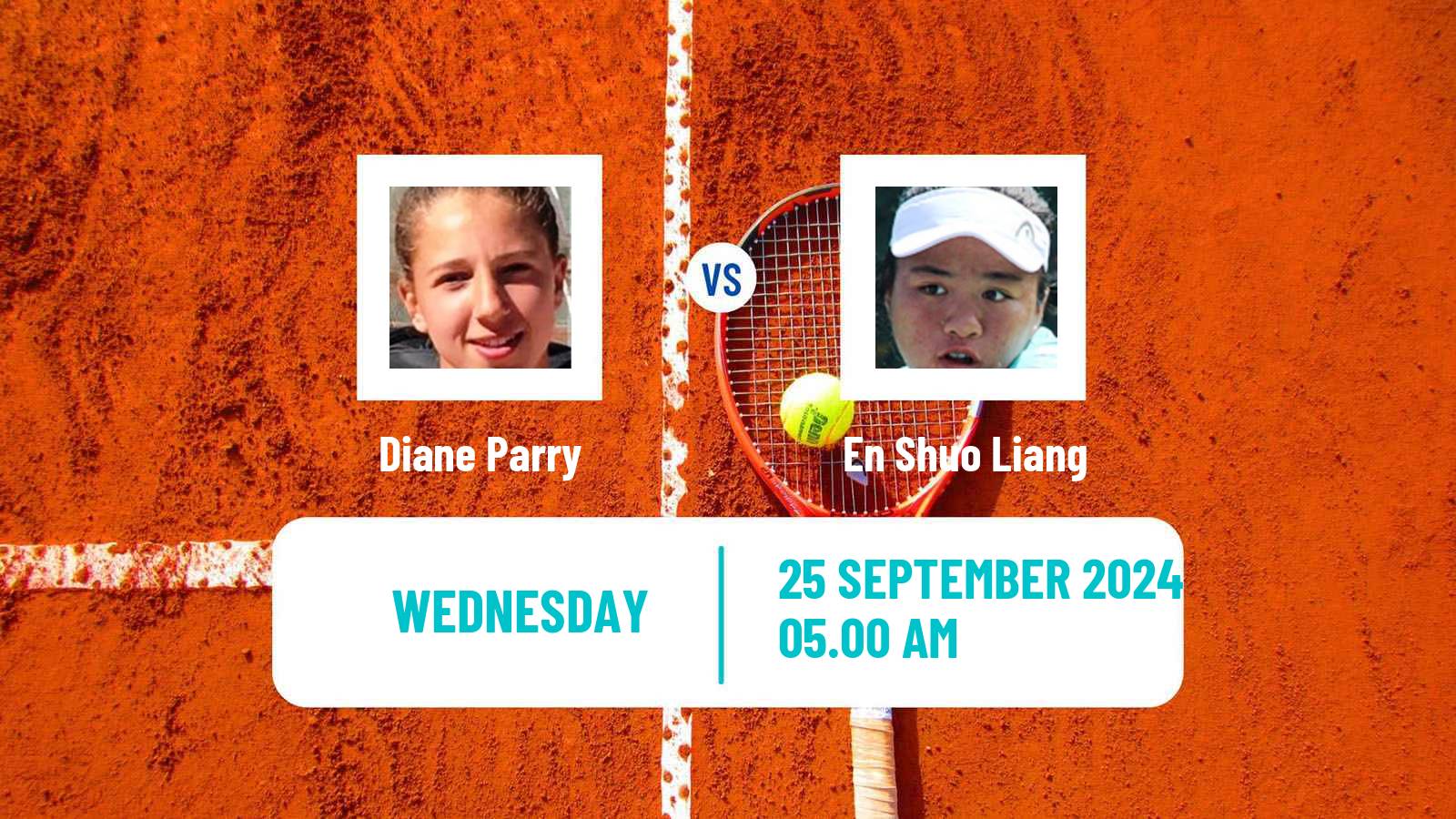 Tennis WTA Beijing Diane Parry - En Shuo Liang