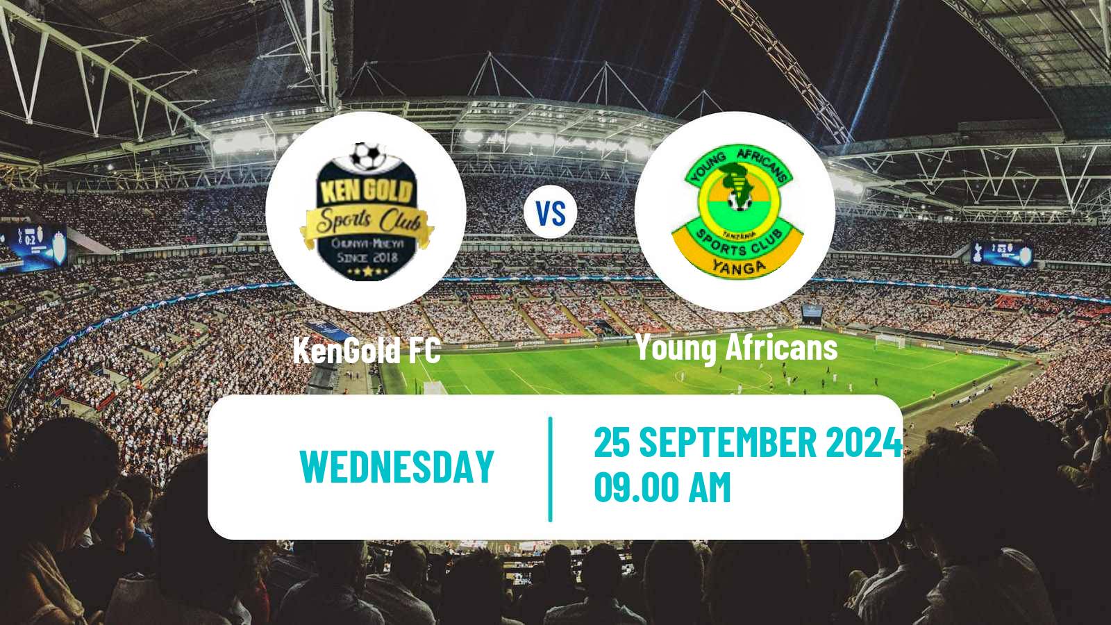 Soccer Tanzanian Premier League KenGold - Young Africans