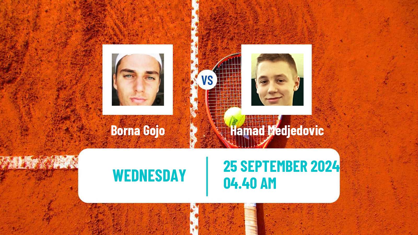 Tennis Orleans Challenger Men Borna Gojo - Hamad Medjedovic