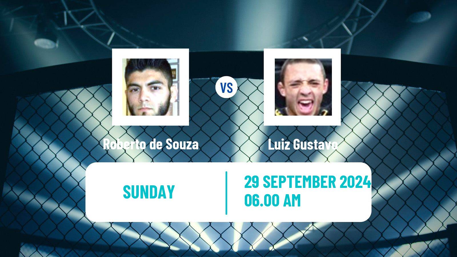 MMA Lightweight Rizin Men Roberto de Souza - Luiz Gustavo