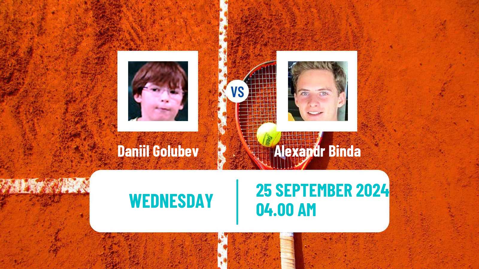 Tennis ITF M15 Sharm Elsheikh 11 Men Daniil Golubev - Alexandr Binda