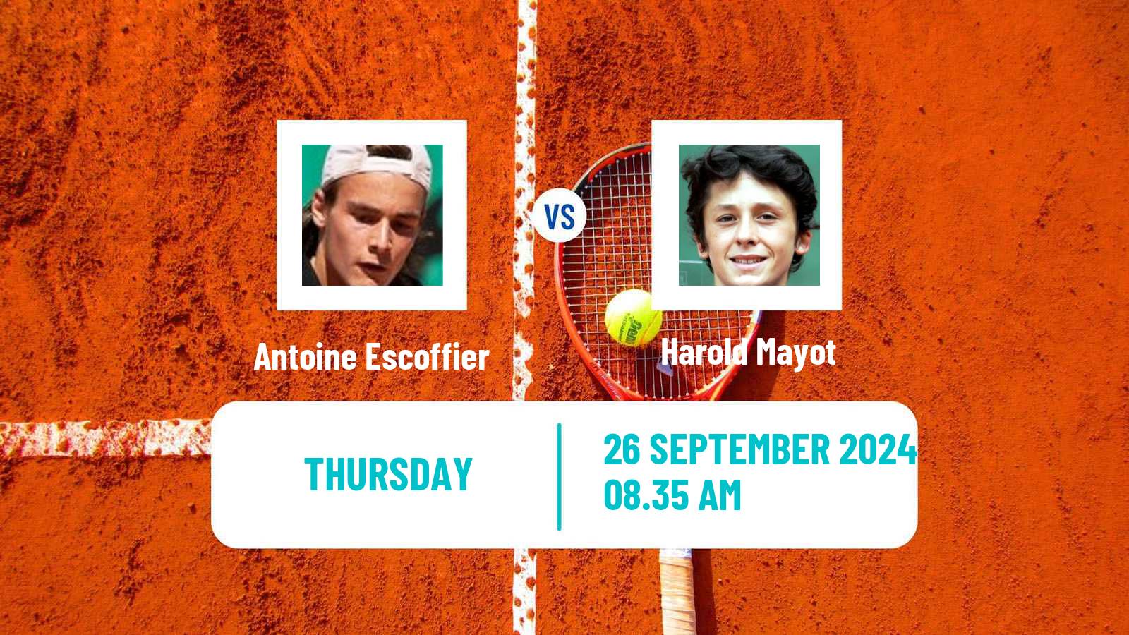 Tennis Orleans Challenger Men Antoine Escoffier - Harold Mayot