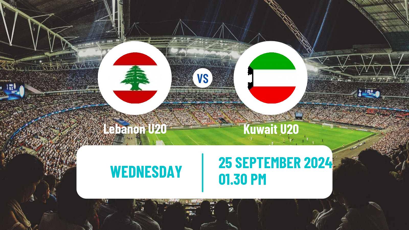 Soccer AFC Championship U20 Lebanon U20 - Kuwait U20