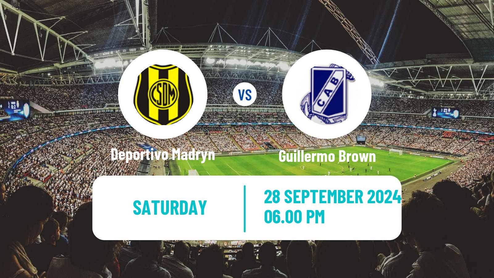 Soccer Argentinian Primera Nacional Deportivo Madryn - Guillermo Brown