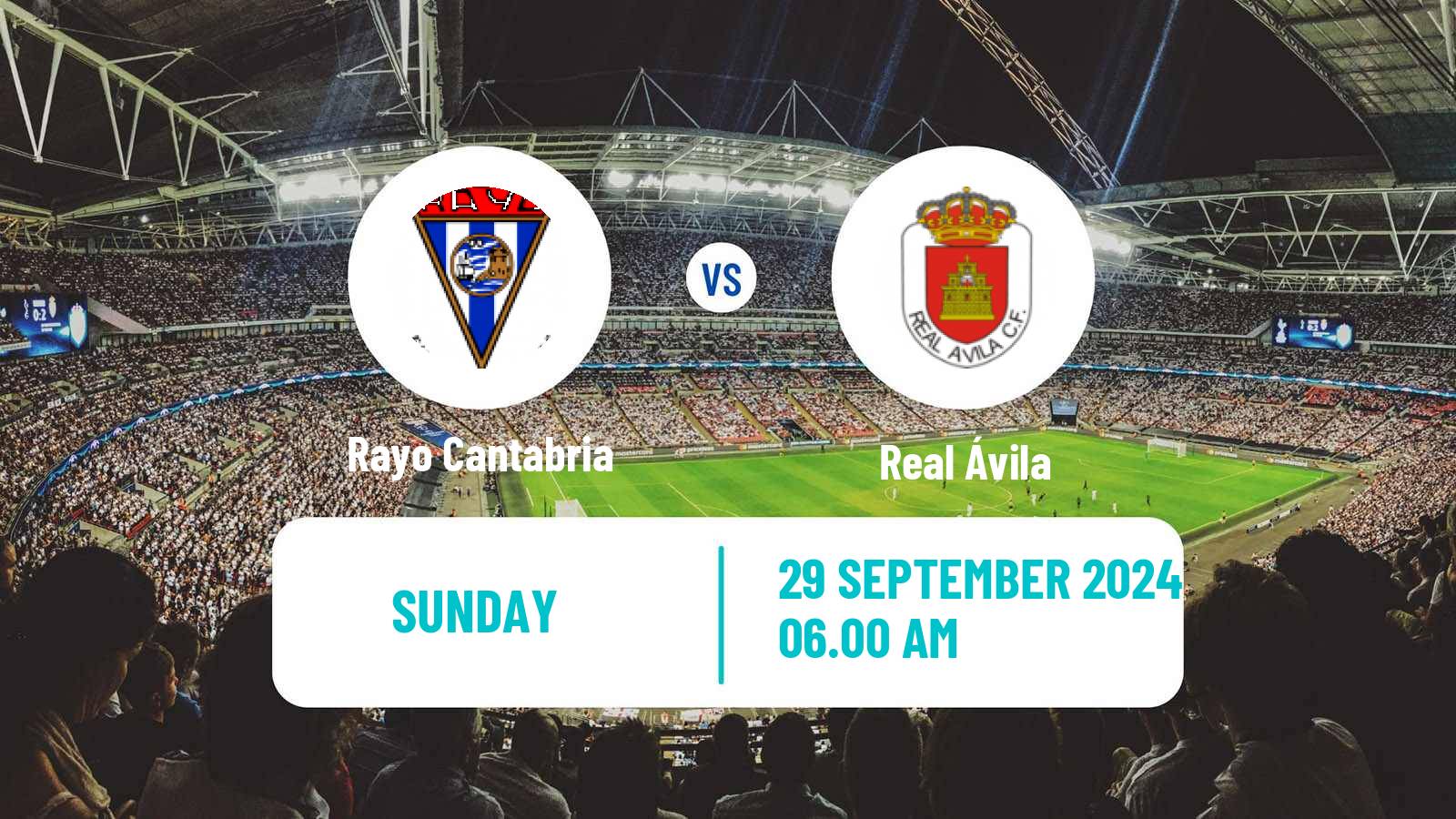 Soccer Spanish Segunda RFEF - Group 1 Rayo Cantabria - Real Ávila