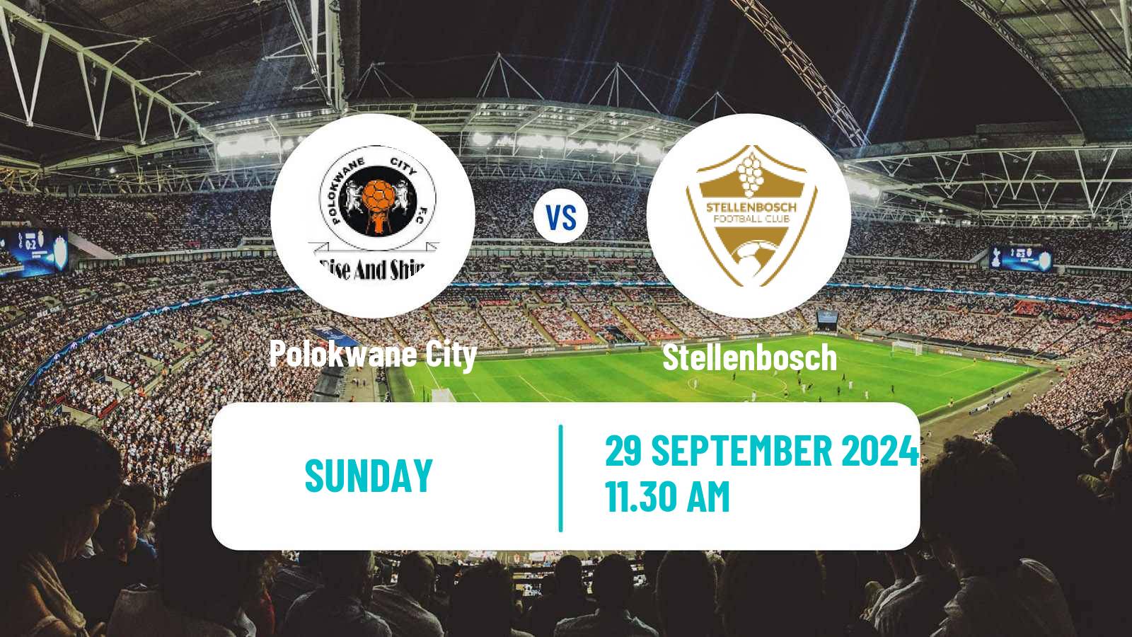 Soccer South African Premier Soccer League Polokwane City - Stellenbosch