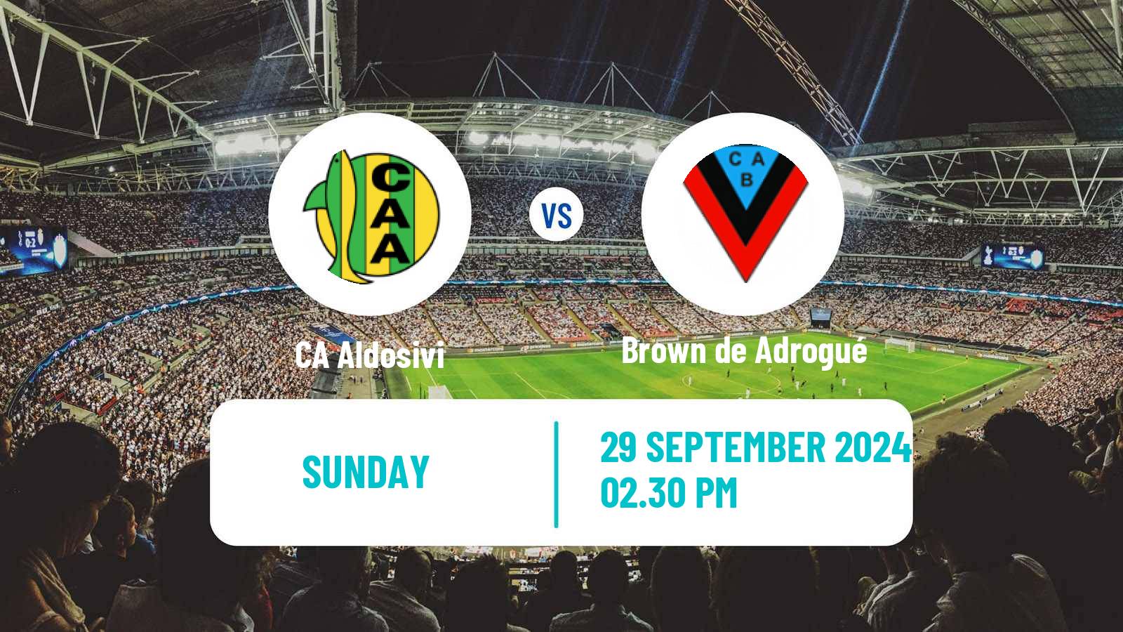 Soccer Argentinian Primera Nacional Aldosivi - Brown de Adrogué