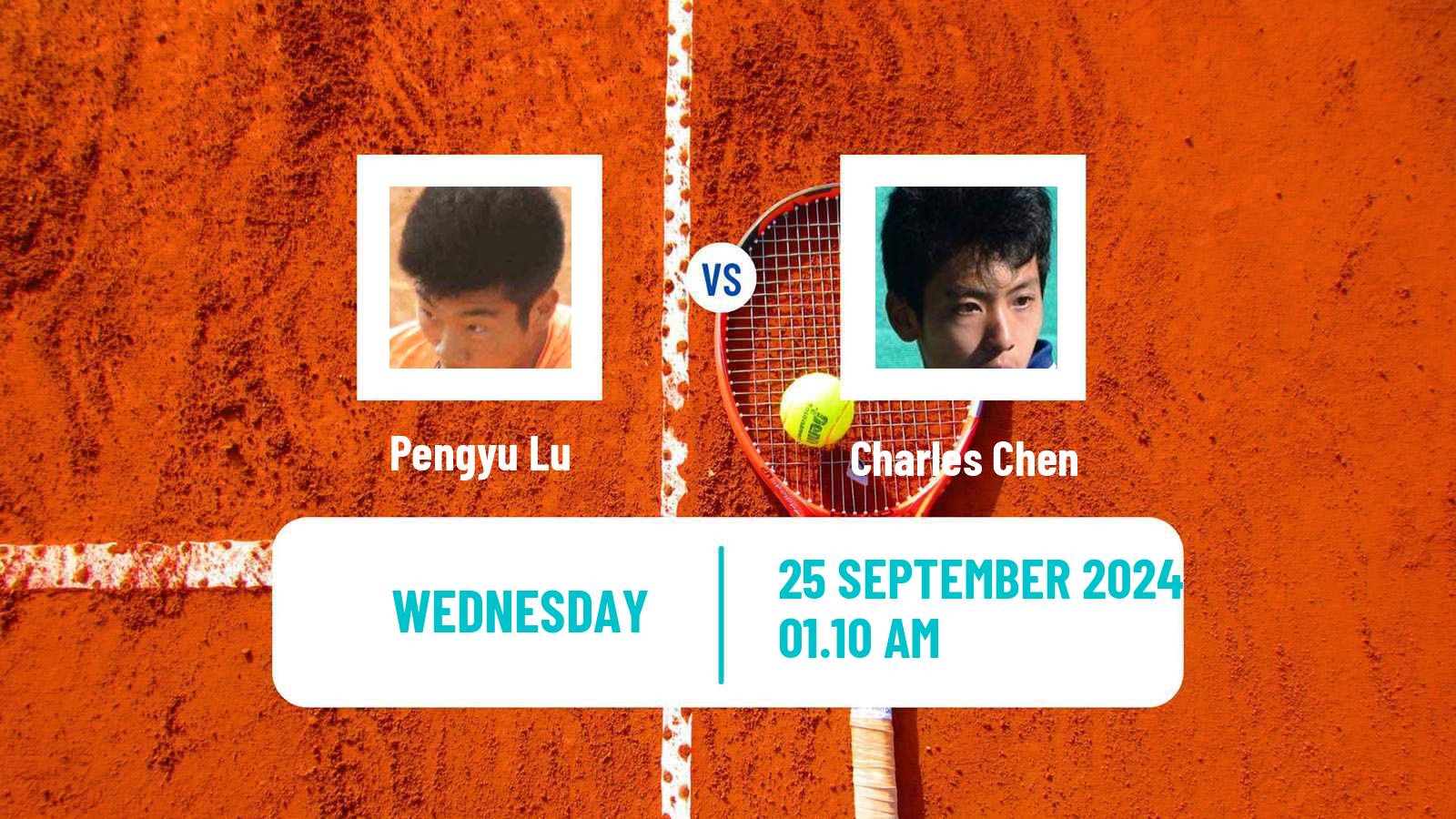 Tennis ITF M25 Fuzhou Men Pengyu Lu - Charles Chen