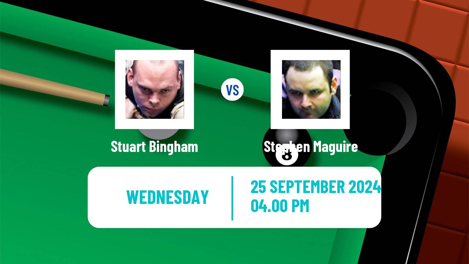 Snooker British Open Stuart Bingham - Stephen Maguire