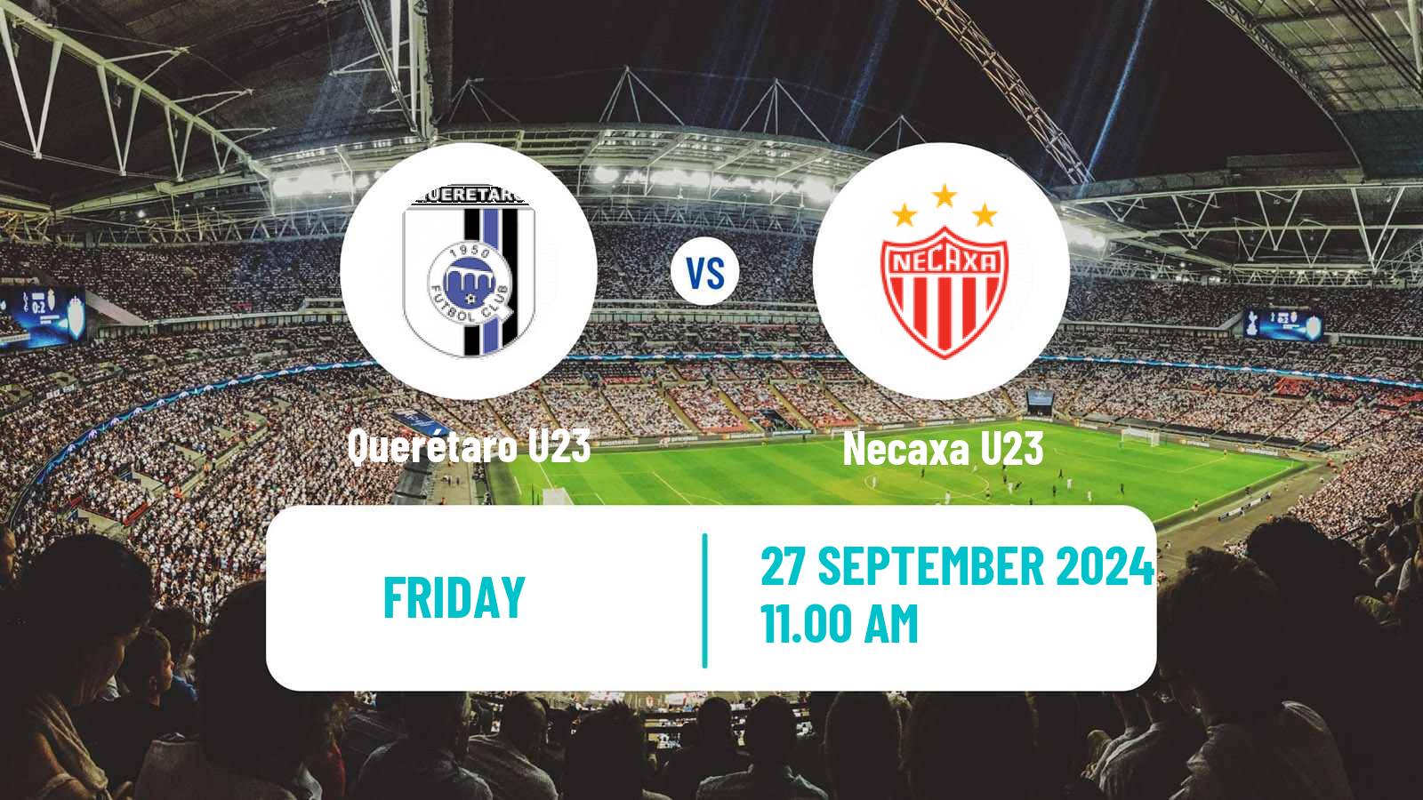 Soccer Mexican Liga MX U23 Querétaro U23 - Necaxa U23