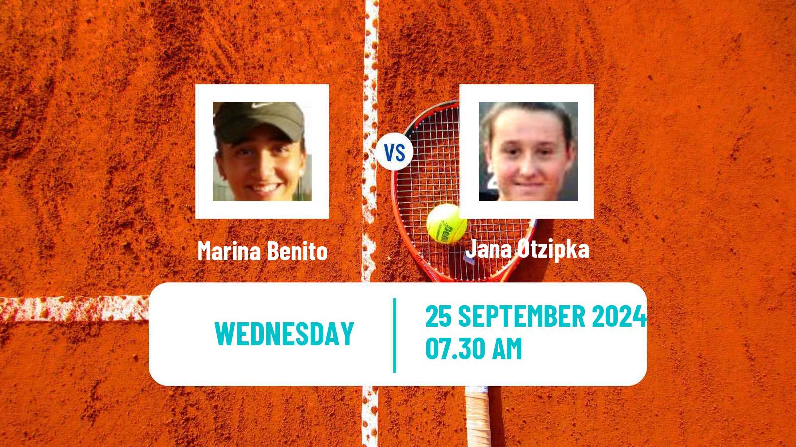 Tennis ITF W15 Madrid 3 Women Marina Benito - Jana Otzipka