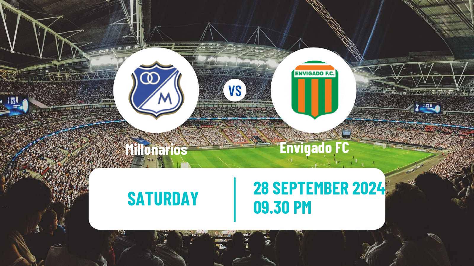 Soccer Colombian Primera A Millonarios - Envigado