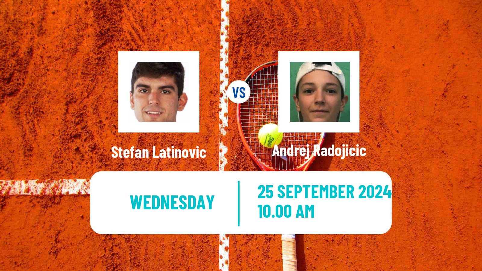 Tennis ITF M25 ZlatIBOr Men Stefan Latinovic - Andrej Radojicic