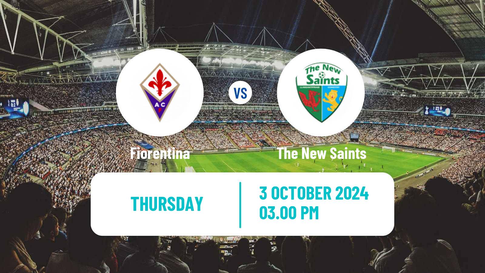 Soccer UEFA Europa Conference League Fiorentina - The New Saints