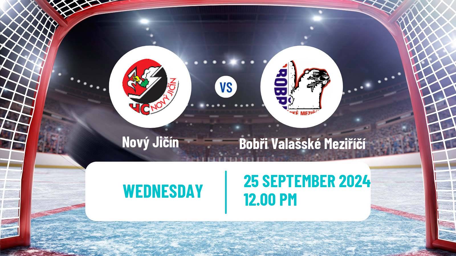 Hockey Czech 2 Liga Hockey East Nový Jičín - Bobři Valašské Meziříčí