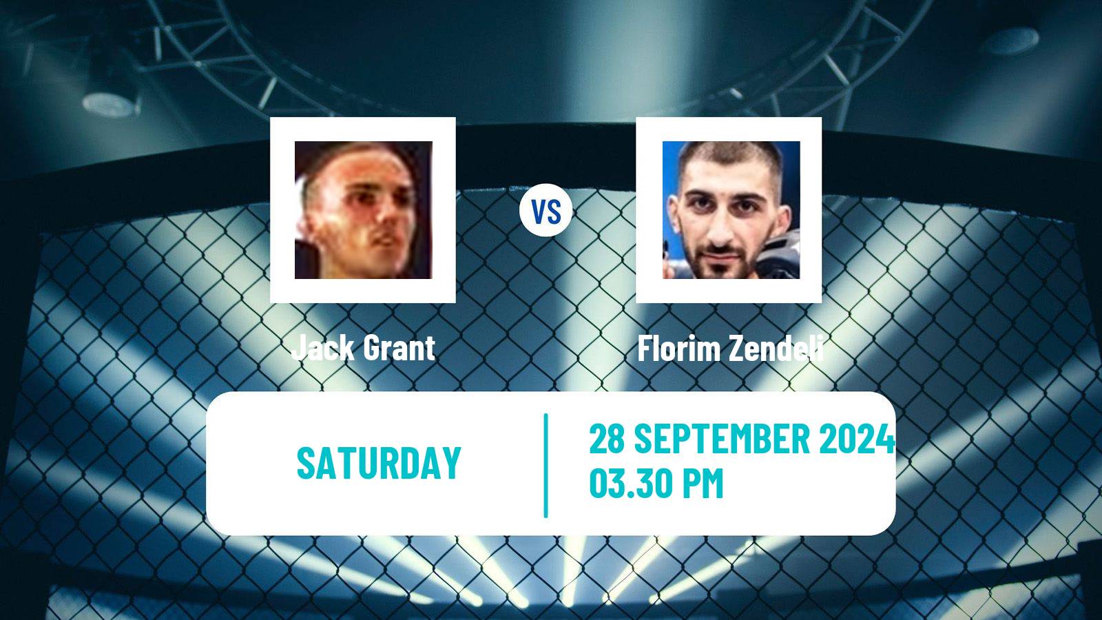 MMA Welterweight Pfl Men Jack Grant - Florim Zendeli