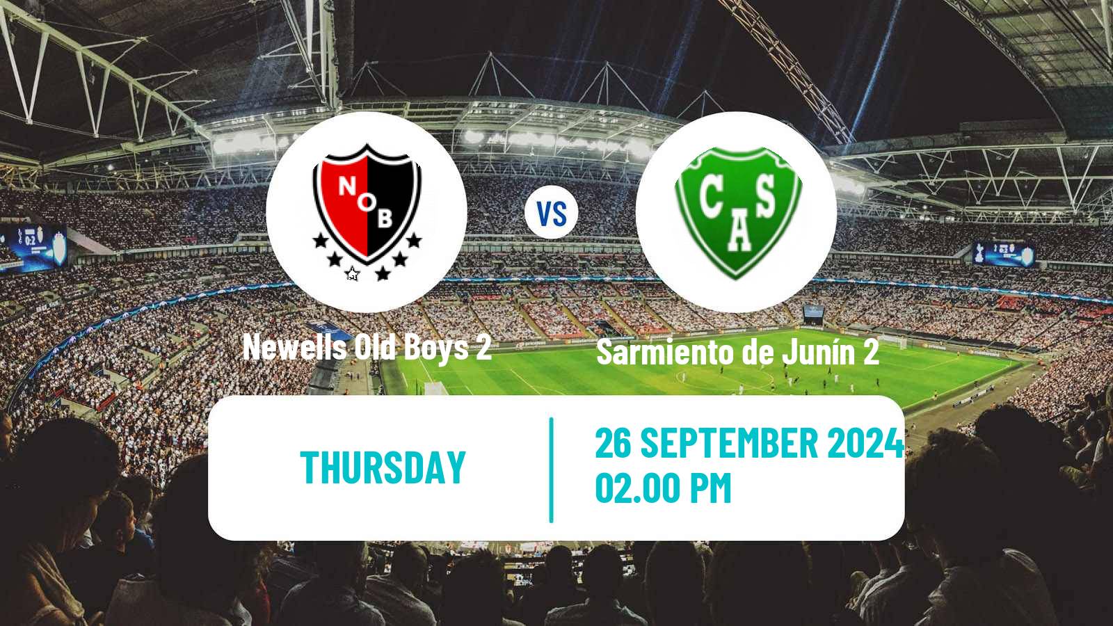 Soccer Argentinian Reserve League Newells Old Boys 2 - Sarmiento de Junín 2