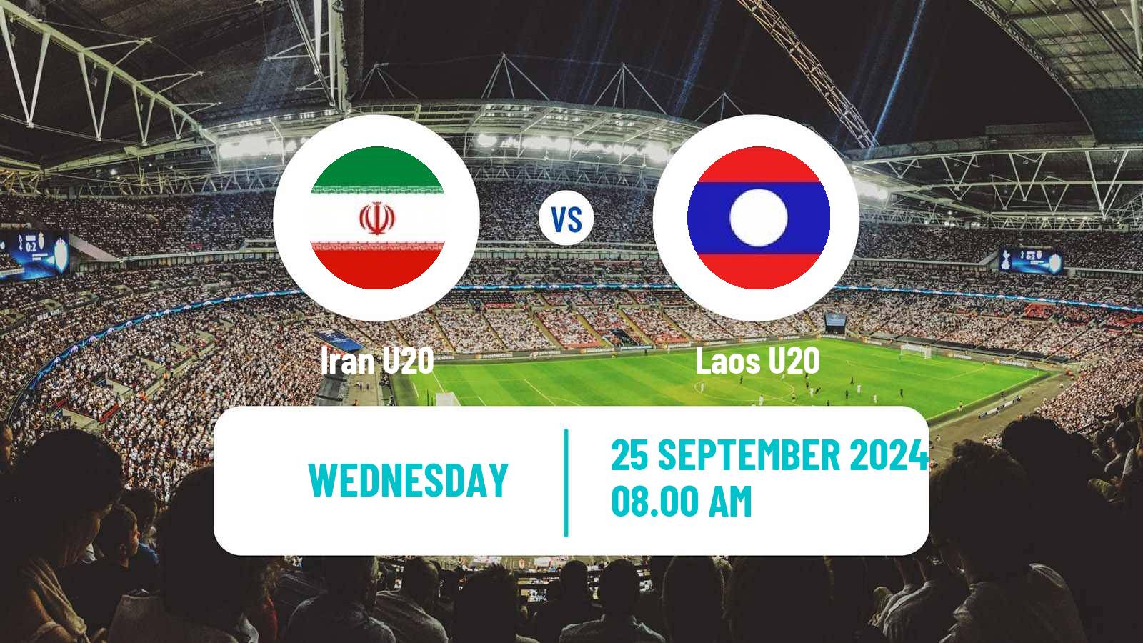 Soccer AFC Championship U20 Iran U20 - Laos U20