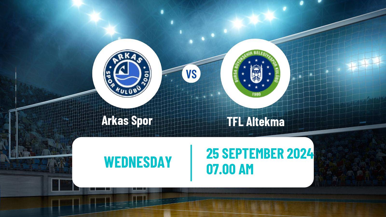 Volleyball Club Friendly Volleyball Arkas Spor - TFL Altekma