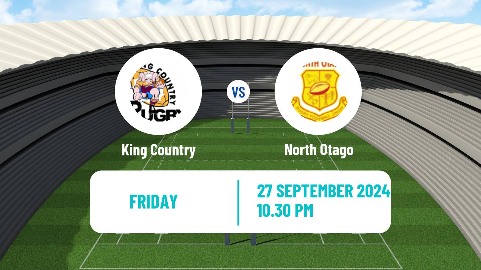 Rugby union Heartland Championships King Country - North Otago