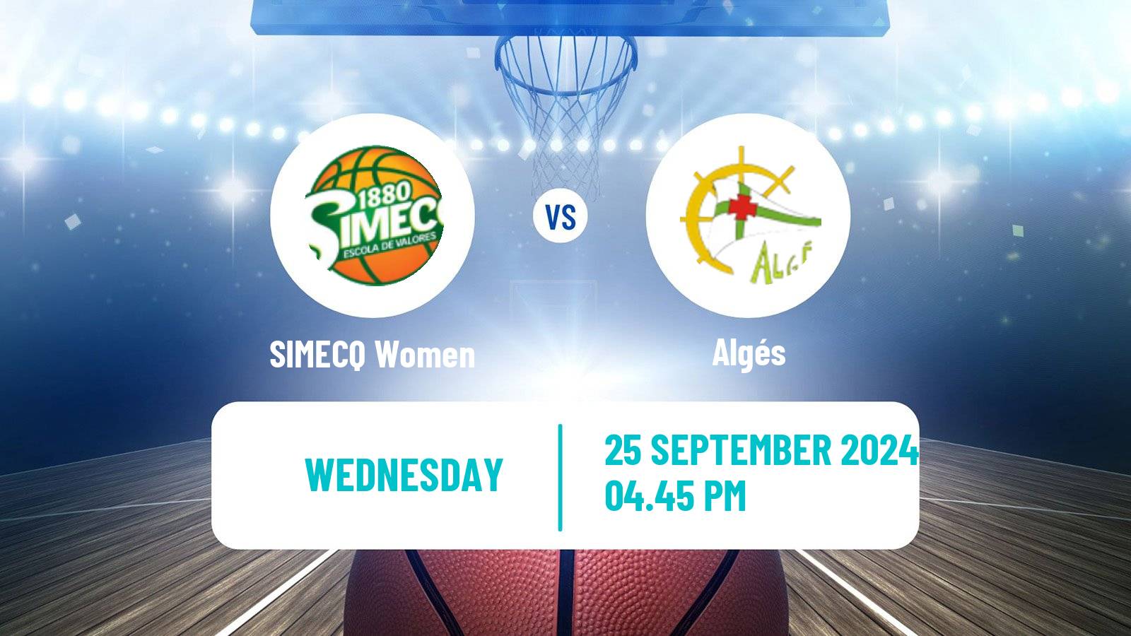 Basketball Club Friendly Basketball Women SIMECQ - Algés