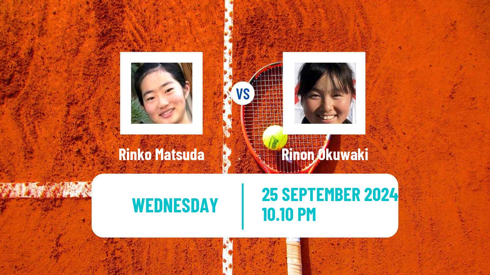 Tennis ITF W50 Nanao Women Rinko Matsuda - Rinon Okuwaki